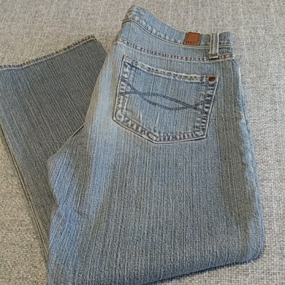 Vintage Abercrombie and Fitch cropped jeans,  VGUC - Picture 5 of 6